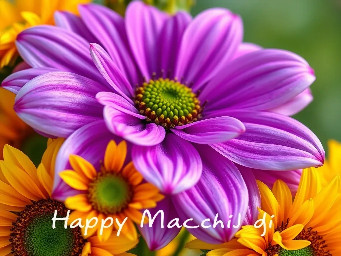 Create most delightful message for Mrs Bacchi ji and add a sunflowers